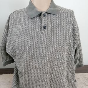 Robert Stock Green Polo Rugby Short Sleeve Shirt